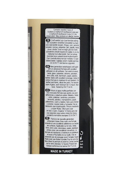 Multisurfaces Hibrit Boya 120 Ml Açık Sarı Tek Renk