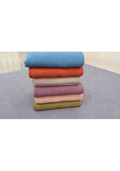 Toptan 10 Adet Şaheser %100 Pamuk Çift Kişilik Pike 240x220 Tek Çok Renkli
