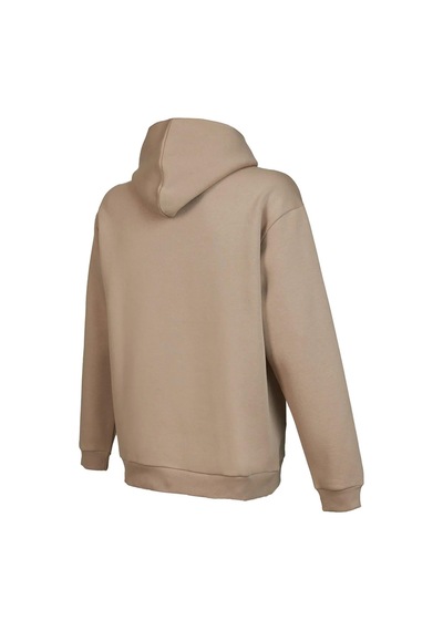 New Balance Bej Kadın Hoodie Kapşonlu Sweatshirt Unc3347-trd