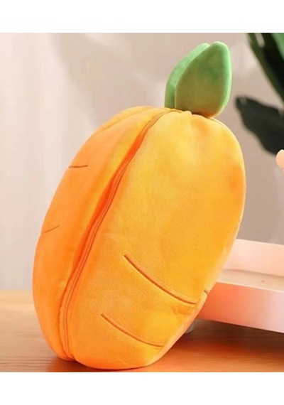 35 Cm Havuçlu Tavşan Turuncu