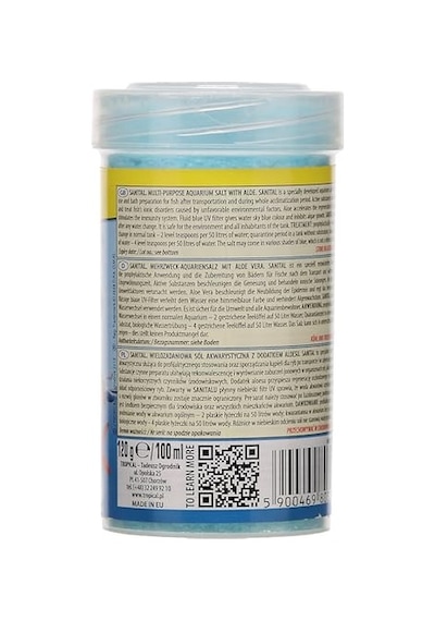 Tropical Sanital +alovera 100ml Akvaryum Tuzu