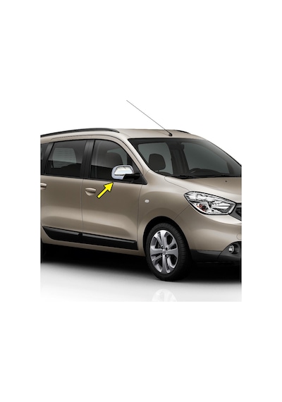 Dacia Lodgy 2012 Ve Üzeri Uyumlu ABS Krom Ayna Kapağı