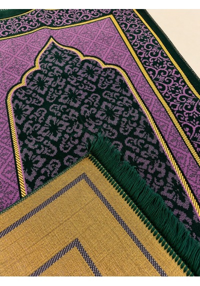 Kadife Seccade - 70x110 Cm - Yumuşak Ve Konforlu Mor