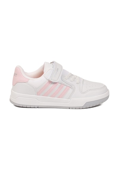 Lafonten 752 F Beyaz-pembe Cırtlı Kız Çocuk Spor Ayakkabı Beyaz - Pembe