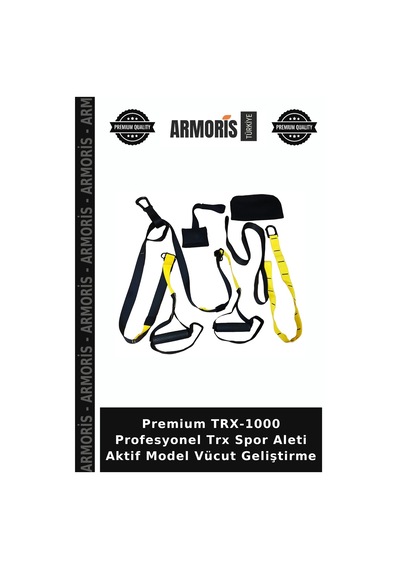 Premium Trx-1000 Profesyonel Trx Spor Aleti Aktif Model Vücut Geliştirme