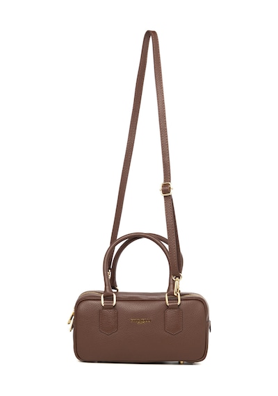 D223 Chocolate Portföy Çantası Kadın Karen Piumelli Milano Bag D223 Chocolate