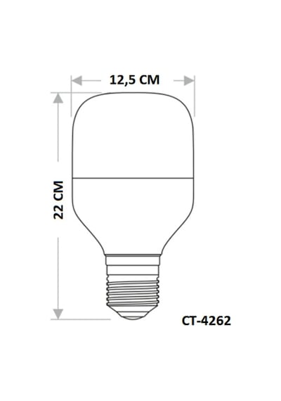 Cata Ct-4262 Torch E27 Duylu 55 Watt Led Tasarruflu Ampul Beyaz