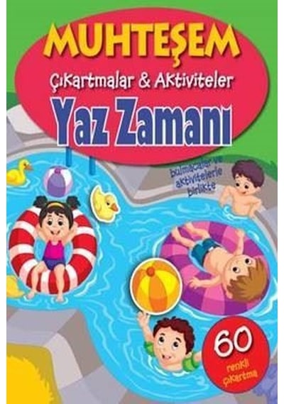 Yaz Zamanı-Muhteşem Çıkartmalar ve- Parıltı Yayınları
