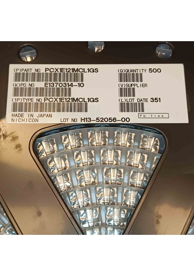 Pcx1e121mcl1gs 120mf 10v 6x6 Nıchıcon Smd Kondansatör 100 Adet