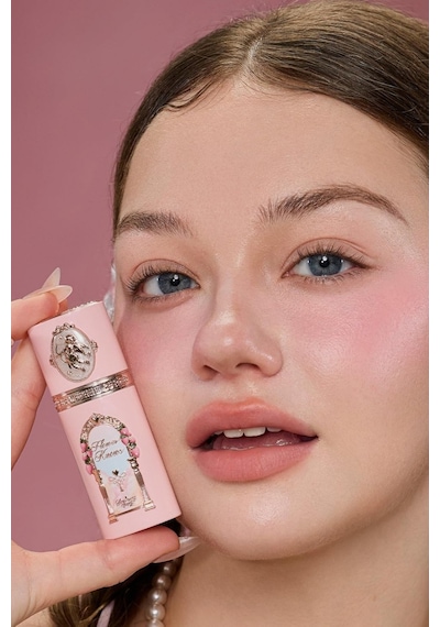 Flower Knows Strawberry Cupid All Day Glow Likit Allık Allıklar 01 Frosty Strawberry