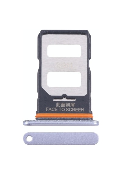 Xiaomi Uyumlu Poco X6 Sim Kart Tepsisi 23122pcd1g, 23122pcd1ı Mor