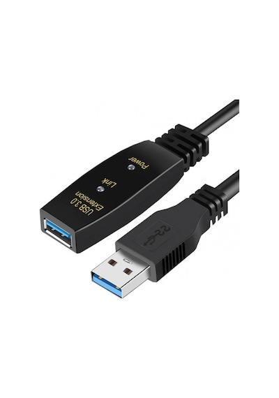 Usb 3.0 Extension Güçlendirilmiş Uzatma Kablosu 15m Usb 3.0 Uzatma Kablosu