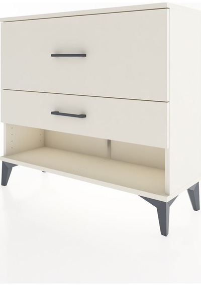 Arges Şifonyer 2 Çekmeceli 88x30x80 Aytaşı-aytaşı Aytaşı