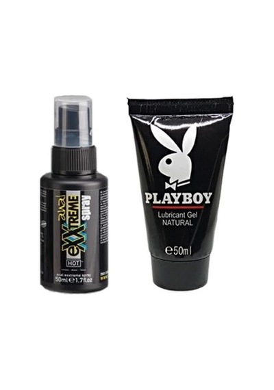 Playboy Hintohu Ferahlatıcı Sprey 50 Ml + Playboy Lubricant 50 Ml Jel