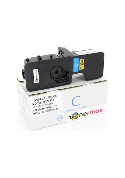 Kyocera Ecosys M5521Cdw Uyumlu Toner Mavi / Tk-5220