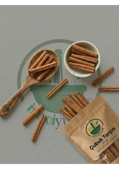 İxirciyusuf Çubuk Tarçın Tarçın Çubuğu Cinnamon Sticks Whole Cinnamon Doğal Baharat 50 G