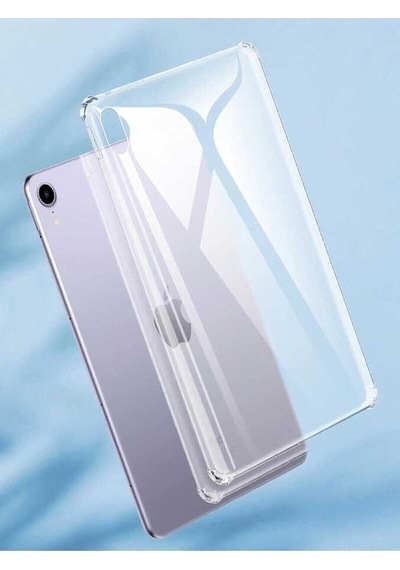 Apple Uyumlu iPad Mini 2021 6.nesil Şeffaf Kılıf Tablet Nitro Anti Shock Silikon Koruyucu Kapak Kılıf