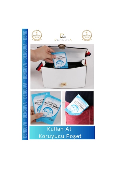 Klozetkapakpoşeti Hijyenik Tek Kullanımlık Pratik Sağlıklı Seyahat Tipi Klozet Kapağı Poşeti - 50 A Çok Renkli