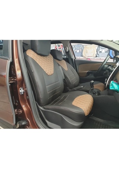 Renault Clio Araca Özel Deri Oto Koltuk Kılıfı