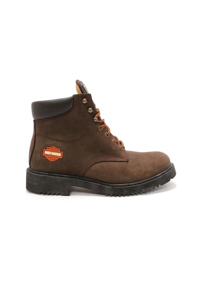 Harley Davidson 556 Mid Dark Brown Nubuk Erkek Bot