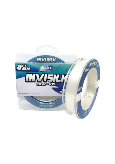 Asso Invisilk Surf Casting 0.40 Mm 300m Beyaz Monofilament Misina 16.5kg Çeker 41980824