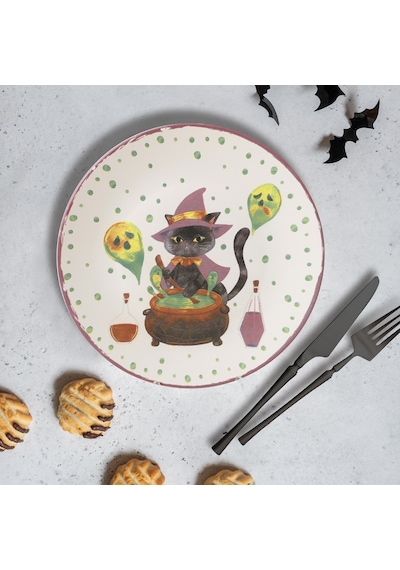 Keramika Halloween Servis Tabağı 26 Cm 22294