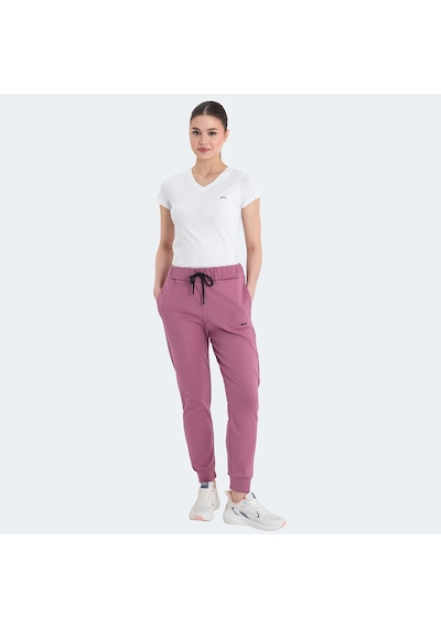 Slazenger VETERAN RBN Kadın Cepli Pembe Eşofman Altı