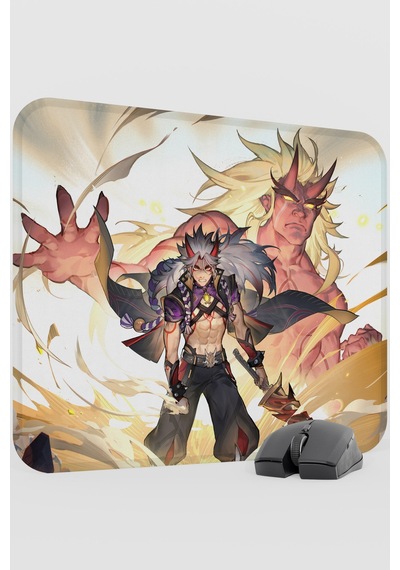Itto Genshin Impact Anime Gacha V5 - 48x40 Xl Gaming Mouse Pad Fare Altlığı