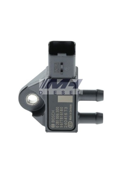 Bosch 0281006300 Egzoz Basınç Sensörü Peugeot Citroën 1.5 1.6 Bluehdi