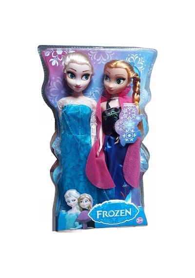 Frozen Karlar Ülkesi Oyuncak 2Li Bebek Elsa Anna 29Cm Et Bebekler