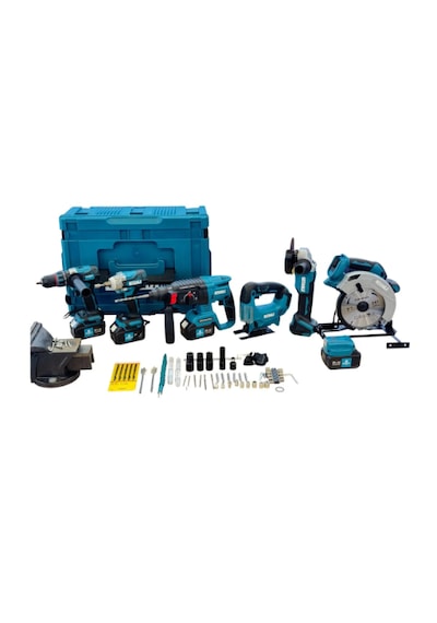 Profesyonel 7 Li Set Mavi Seri 3x1 Matkap Takımı