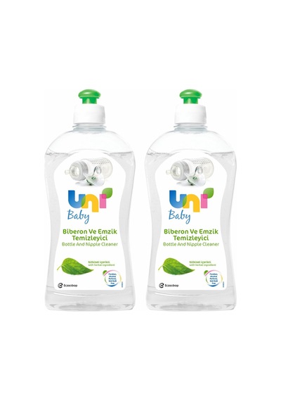 Uni Baby Parfümsüz Biberon ve Emzik Temizleyici 2 x 500 ML