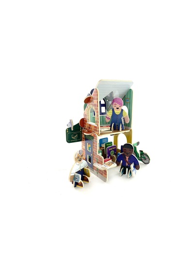 Playpress - Story Playset - Bookshop