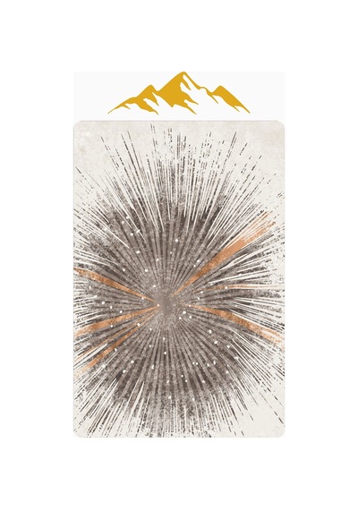 Modern Desenli Dijital Baskı Kaymaz Taban Halı H0216 Renkli