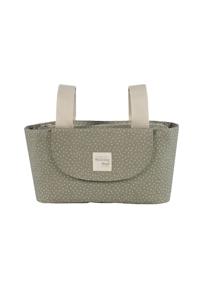 Walking Mum Poppy Bebek Arabası Puantiyeli Organizer Çanta Moss Yeşil