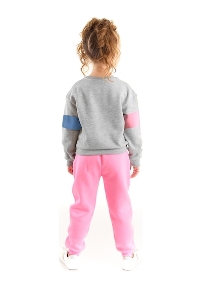 Denokids Rainbow Cat Kız Çocuk Alt-Üst Eşofman Takım