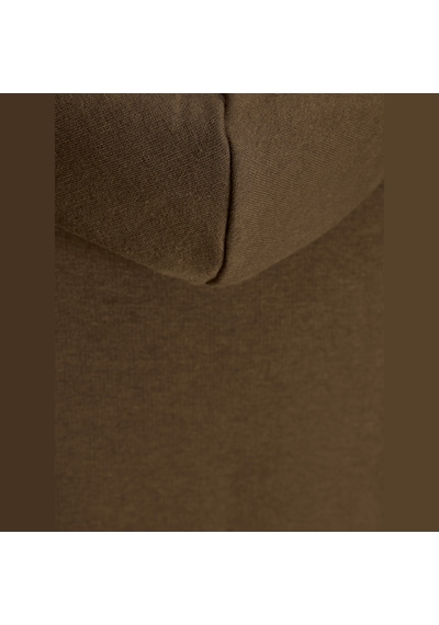 Jack & Jones Erkek Gögüs Baskili Kapüsonlu Sweatshirt - Aero - 12298491 Kahverengi