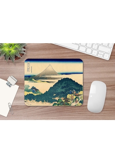Hokusai The Coast Of Seven Leages In Kamakura 17 X 21 Cm Mouse Pad Mousepad