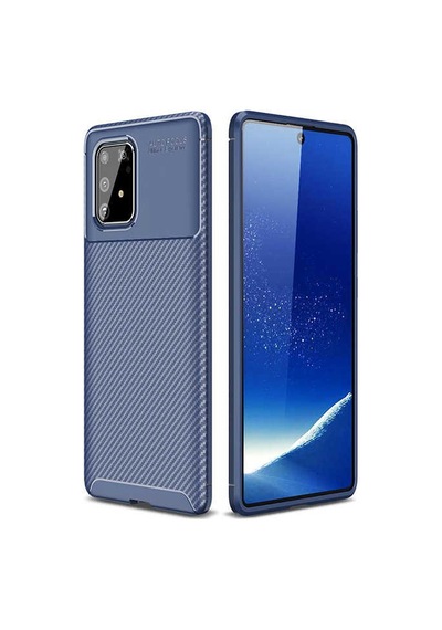 Samsung Galaxy A91 (S10 Lite) Uyumlu Kılıf Zore Negro Silikon Kap