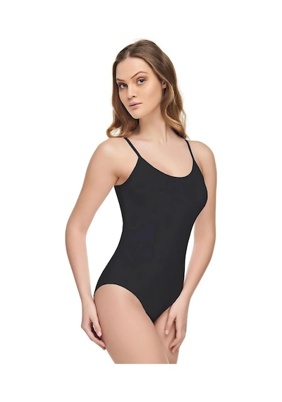 Tutku Elit Kadın Modal Likralı İp Askılı Kancalı Body 2004 - 2 Adet 001