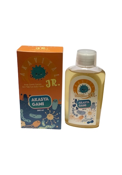 Akavital JR. Arap Zamkı İçeren Takviye Edici Gıda 300 ML