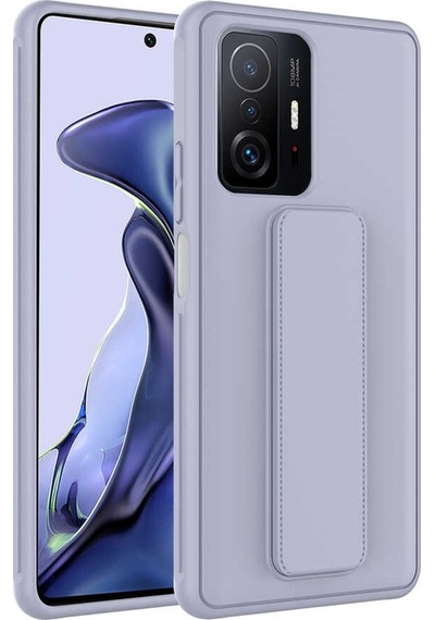 Xiaomi Mi 11T 5G Kılıf Zore Qstand Katlanabilir Standlı Kılıf
