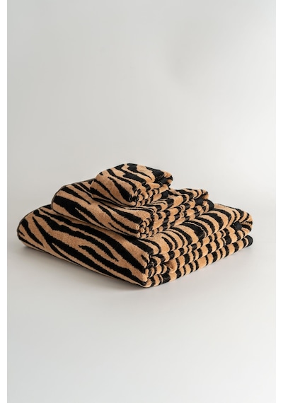 Soley Tiger %100 Pamuk 3'lü Havlu Seti Renkli