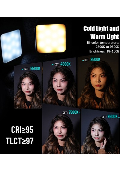 Yongnuo YN60 RGB LED Taşınabilir Mini Cep Video Işığı