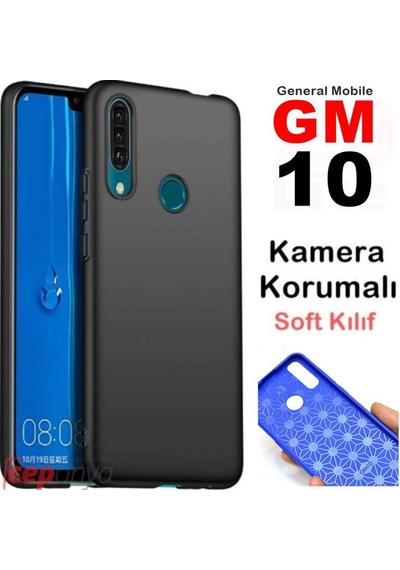 General Mobile 10 Gm 10 Kilif Lüx Kamera Çikintili Mat Silikon 562162653