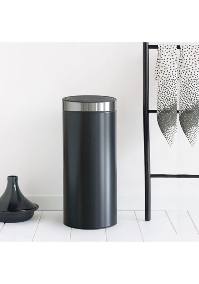 Brabantia Çöp Kutusu 30 Litre Touch Bın New Krom Çerçeveli Mat Si Krom