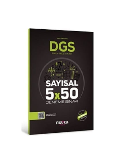 DGS Sayısal 5x50 Deneme- Marka Yayınları