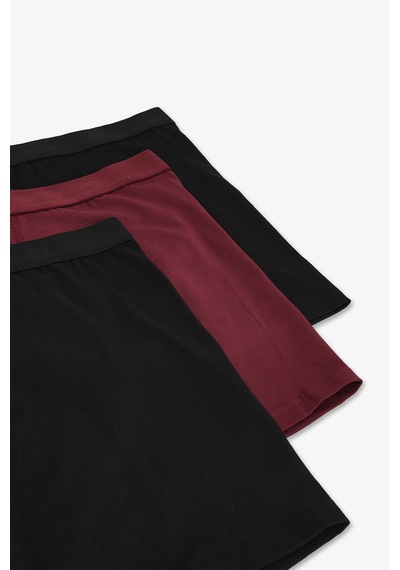 Penti Basic Siyah 3'Lü Boxer Siyah