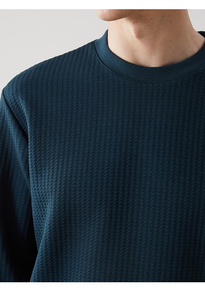 Lcw Vision Petrol Bisiklet Yaka Uzun Kollu Erkek Sweatshirt