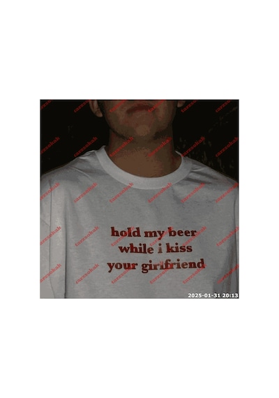 Tarzsokak Slogan Unisex Yazılı Oversize Tshirt Twgwbr40 Beyaz
